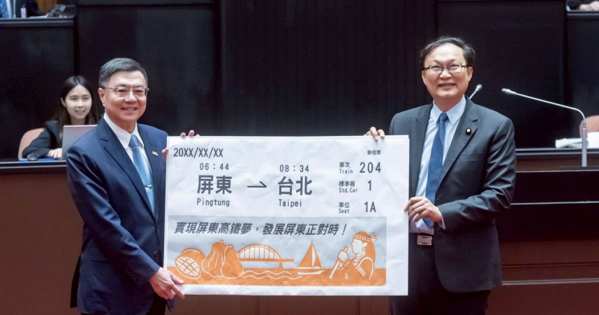 民進黨立委徐富癸2日呼籲中央加快行政程序，儘速兌現對屏東交通平權的承諾。（圖/徐富癸辦公室提供）