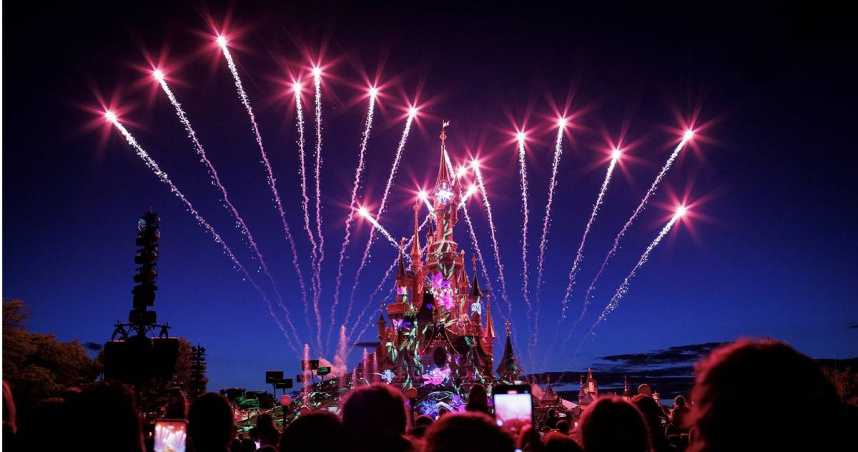 巴黎迪士尼。（圖／達志／美聯社）