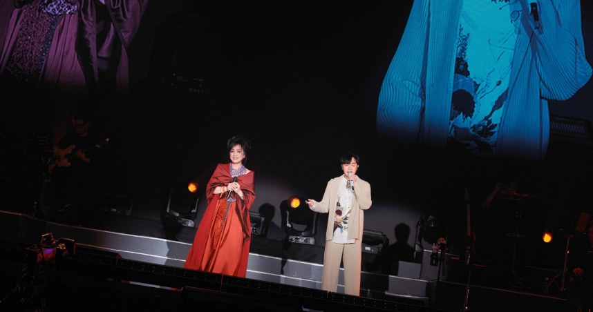 齊豫邀請吳青峰擔任演唱會嘉賓。（圖／哈里坤的狂歡提供）