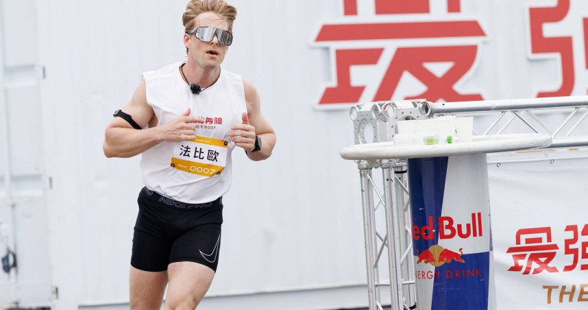 法比歐成為少數成功闖進菁英賽的演藝圈代表。（圖／好看娛樂提供）