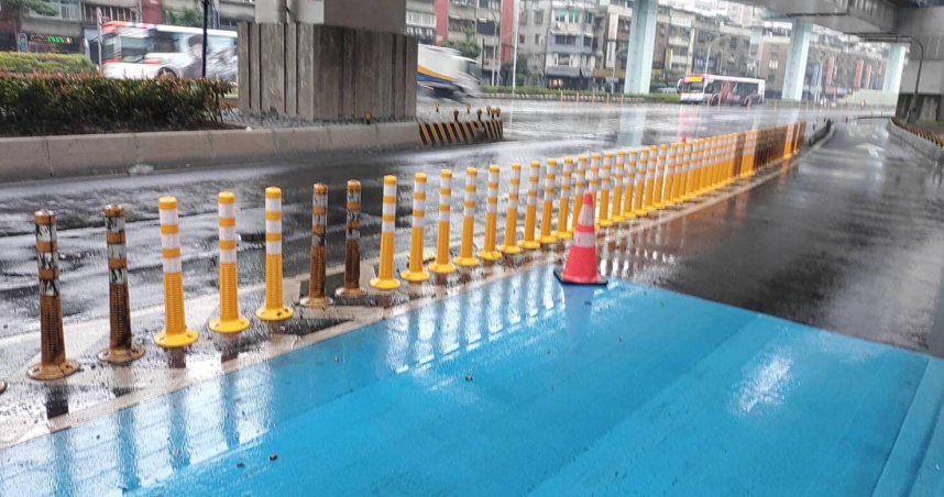 新北大漢橋紊亂的機車動線有望在2026年終結惡夢。（圖／翻攝自新北市議員林國春臉書）