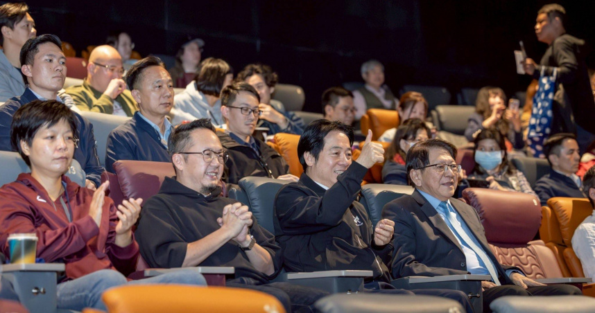 總統賴清德表示，《大濛》以小人物視角重現白色恐怖，提醒台灣記得走過的路。（圖／賴清德臉書）