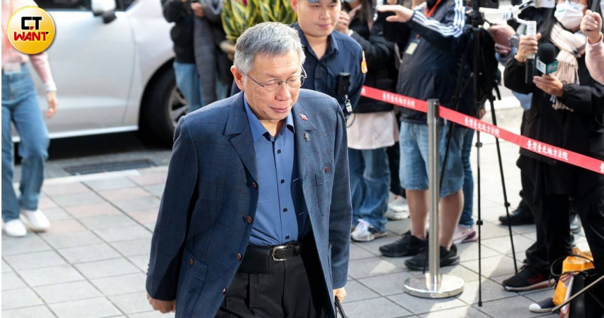 前民眾黨主席柯文哲針對台北捷運隨機傷人事件表示，社會應回歸理性對話，避免仇恨與對立持續擴散。（圖／周志龍攝）