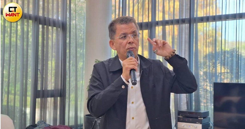 陳志聲直言，當前建築業已陷入「開不開工都是死路一條」的困局，「土方之亂」恐成壓垮建商的關鍵變數。（圖／林榮芳攝）