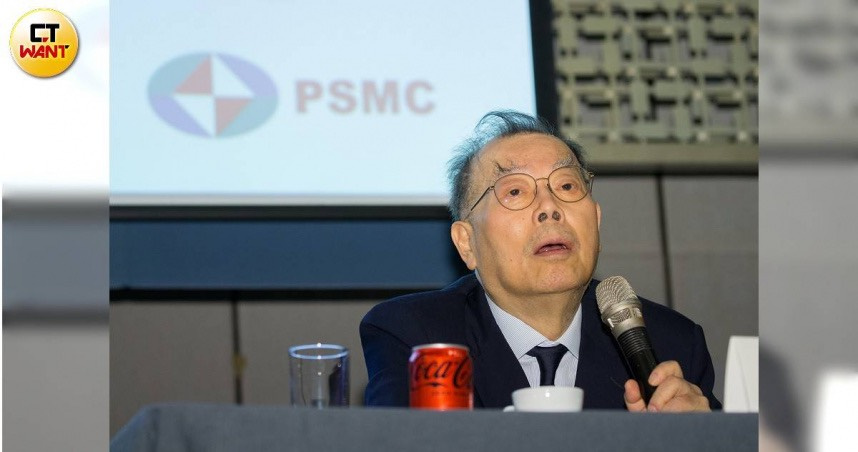 力積電董事長黃崇仁。（圖／黃威彬攝）