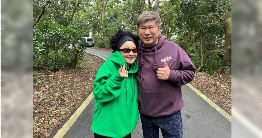 比莉（左）與胡瓜在秀場合作多次。（圖／下面一位提供）