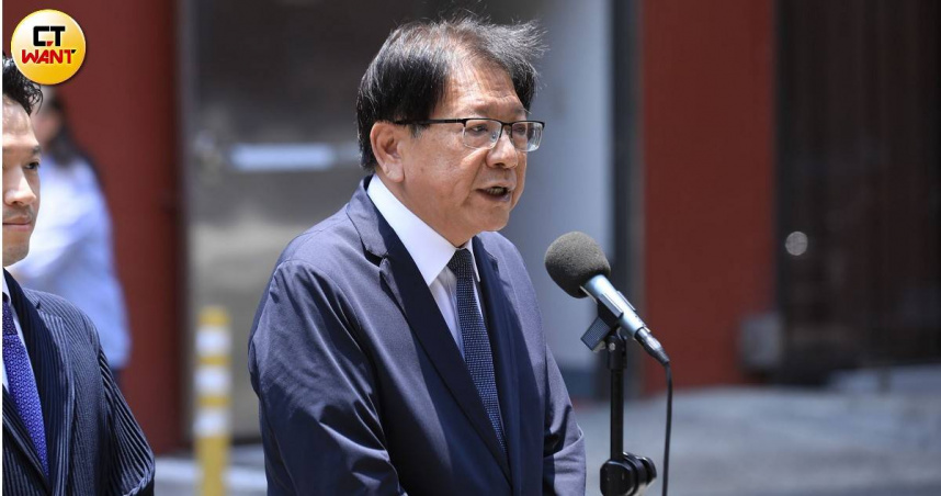 國民黨發起「我是人，我反毒台」集會，總統府秘書長潘孟安表示尊重。（圖／周志龍攝）