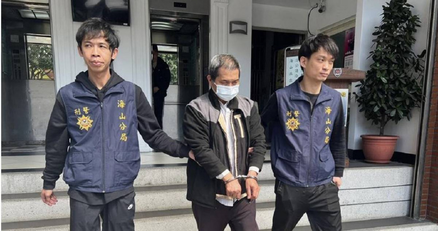 警方依《動保法》將謝男移送新北地檢偵辦。（圖／中國時報王揚傑攝）