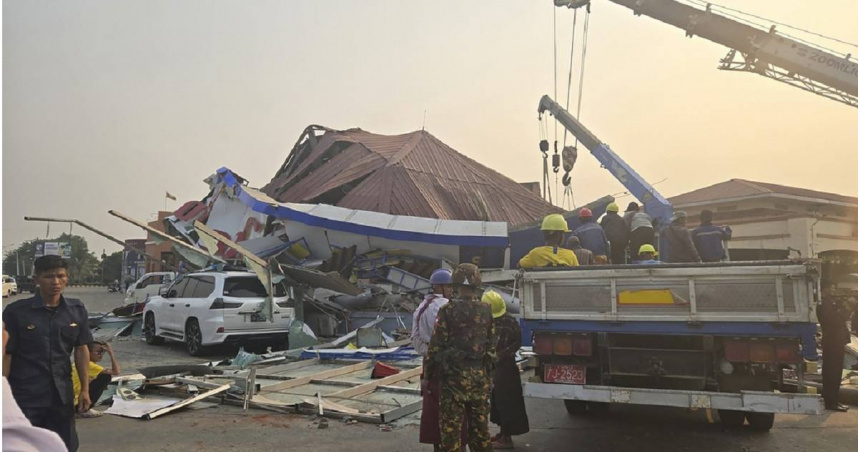 據《華盛頓郵報》引述美國地質調查所（USGS）評估模型，顯示此次緬甸強震罹難人數在「1萬～10萬之間」的機率為35%，「超過10萬」的機率為36%，意味著本次地震的死難人數，有超過有7成機率會達到萬人以上。（示意圖／達志／美聯社）