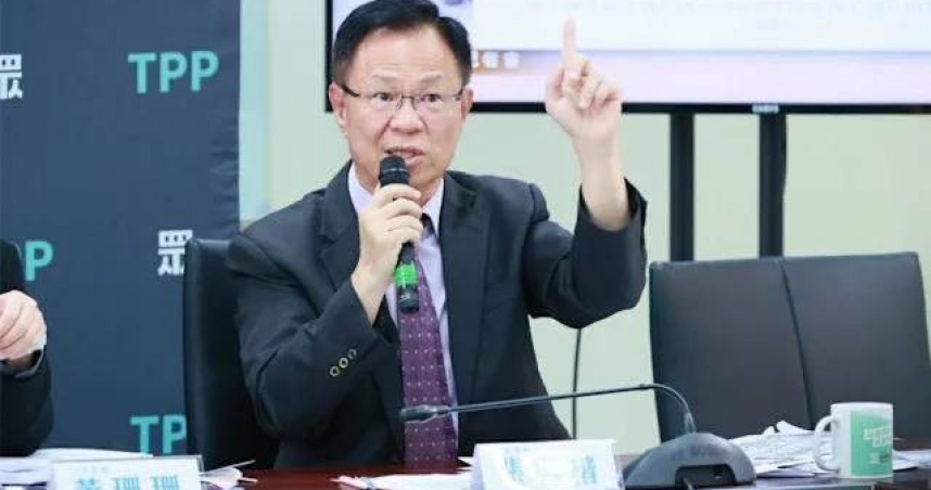 民眾黨立法院黨團副總召張啓楷28日批評，台北地檢偵辦超思雞蛋案「辦民不辦官」，偵辦結果對不起廣大消費者。（圖／張啓楷辦公室提供）