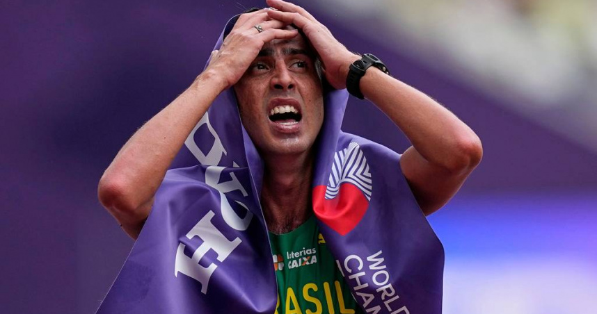 巴西競走名將邦菲姆（Caio Bonfim）。（圖／達志／美聯社）