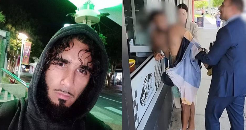 澳洲一名31歲男子史金納（Hayden Carl Skinner）被發現頭戴絲襪闖入養老院，性侵一名76歲老婦，但他近日出庭時堅決否認。（圖／翻攝當事人臉書、新南威爾斯州警方）