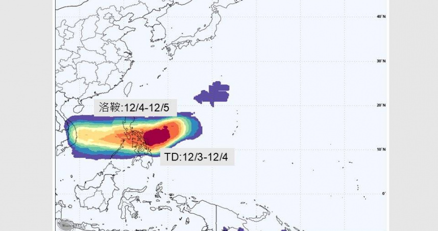 氣象專家透露，近期有熱帶性低氣壓發展的趨勢。（圖／翻攝自臉書，賈新興）