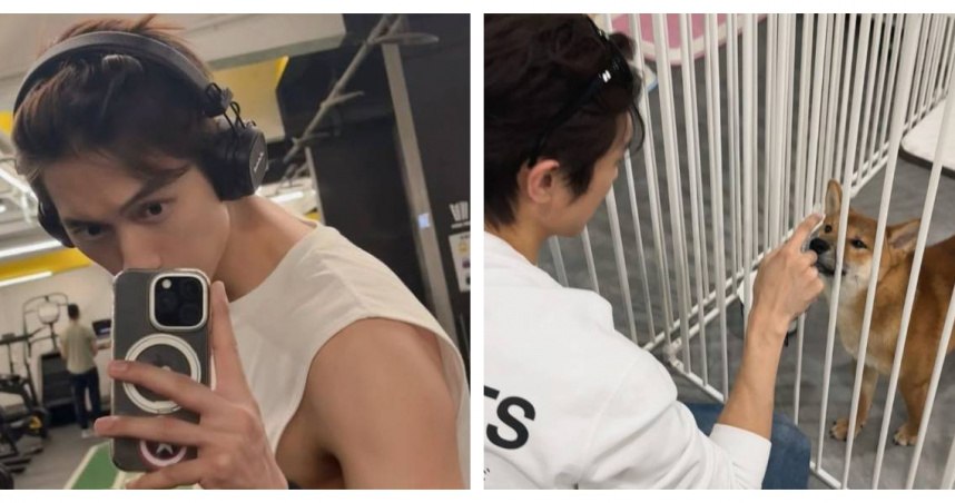 范姜彥豐婚變後積極健身，體重已逐步回升。（圖／翻攝自IG @zack_fanchiang）