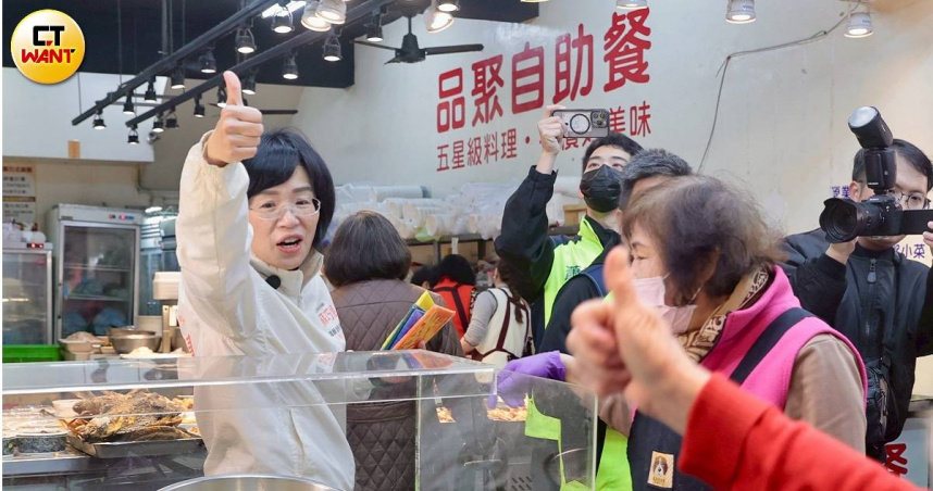 民進黨立委蘇巧慧表示，支持司法徹查嚴辦，盼根絕暴力勒索等不法行為。（圖／黃耀徵攝）