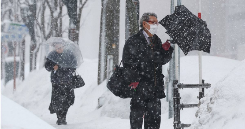 要前往日本觀看WBC的台灣民眾注意，日本氣象協會預報，關東地區不排除自3日起迎來警報級大雪。（示意圖／達志／美聯社）