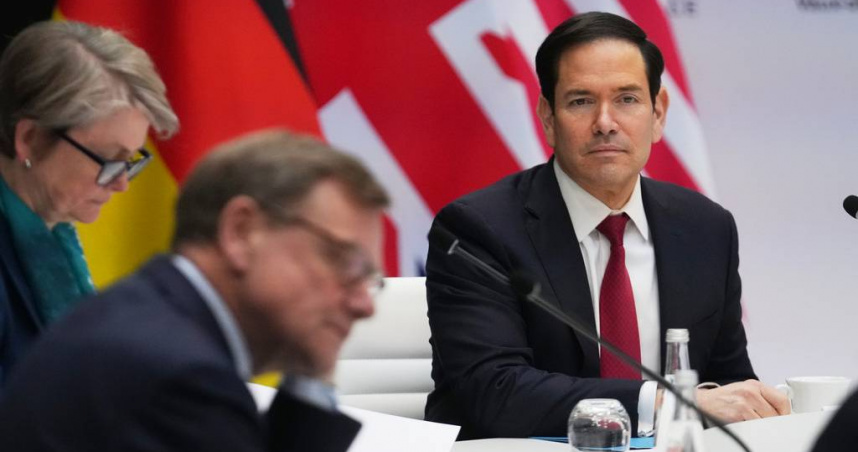 美國國務卿盧比歐。（圖／達志／美聯社）