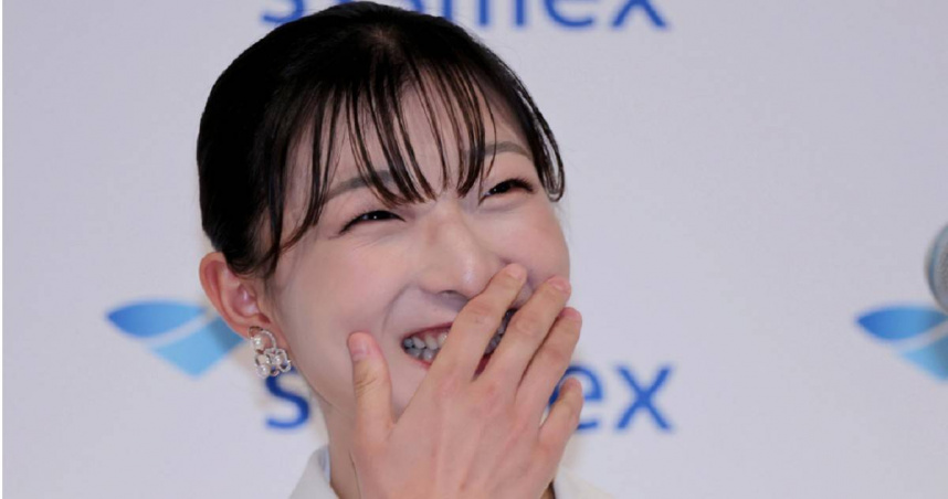日花滑名將坂本花織在引退記者會上突然透露自己已婚身分。（圖／達志／美聯社）