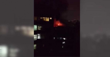 台南永康民宅驚傳大火!6樓全面燃燒「火舌狂竄」 現場畫面曝光