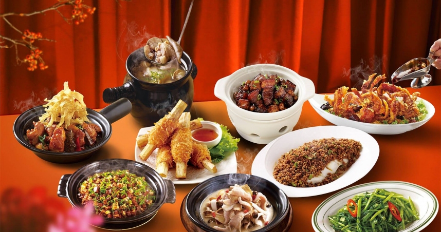 時時香集結明星菜色提供2至8人套餐組合，從小家庭聚會到大型團圓家宴均能輕鬆安排。（圖／瓦城泰統集團提供）