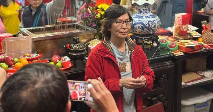 蔡壁如下一步將再投入立委選戰。（圖／摘自蔡壁如臉書）