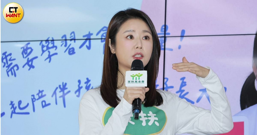 看到虐童新聞十分不捨，林心如嚴肅喊話重罰。（圖／楊澍攝）