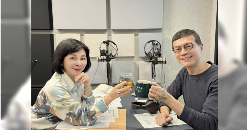 吳若權Podcast節目，邀請吳淡如擔任首集嘉賓。（圖／凱洛廣告提供）