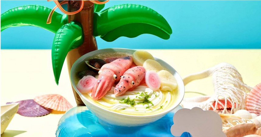 「慈母手中麵．海味小卷麵」即日起開賣，需提前4日預訂。（1,480元，圖／神旺普諾麵包坊提供）