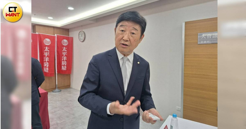 太平洋房屋董事長孫寶國認為，台積電走到哪都會帶動當地的房地產，但熊本看長線不搶短線。（圖／林榮芳攝）