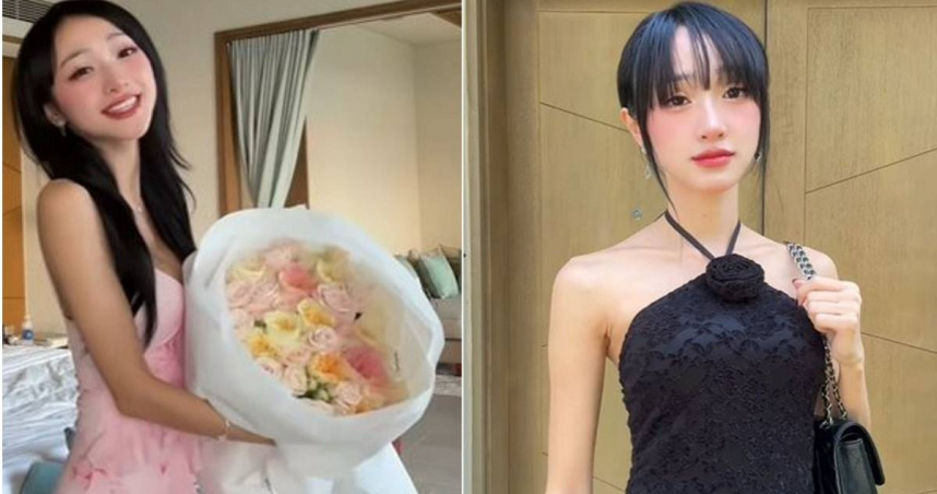 國外一名網美曾以平胸為招牌,但她後來卻去隆乳引發爭議。(圖/翻攝自Instagram/clara_dao)