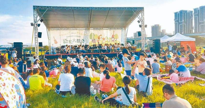 今年1至4月前20大遊憩據點，新北大都會公園旅客以超過1801萬餘人次穩居第一，遙遙領先其他據點。（圖／報系資料照）