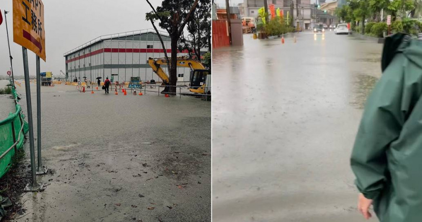 受到豪雨侵襲，嘉義縣淹水災情慘重。（圖／a123691aaa、cheng.___27授權提供）