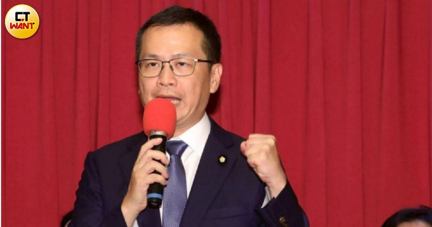 羅智強已經表態參選國民黨主席，他今日再度質疑賴政府的用人（圖／劉耿豪攝）