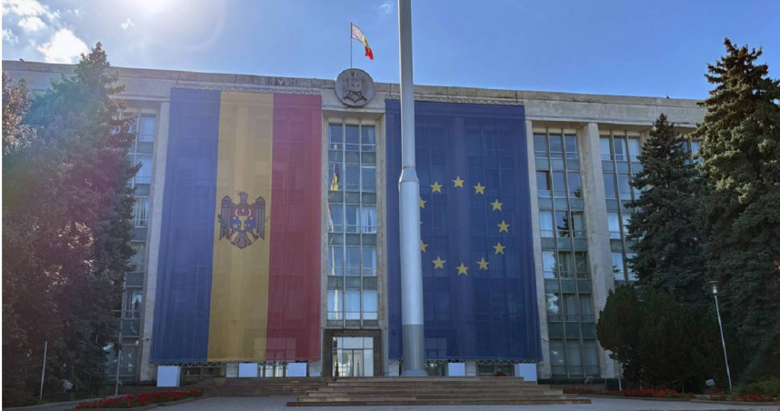 東歐國家摩爾多瓦在俄國全面入侵烏克蘭後，隨即申請加入歐盟。（圖／達志／美聯社）