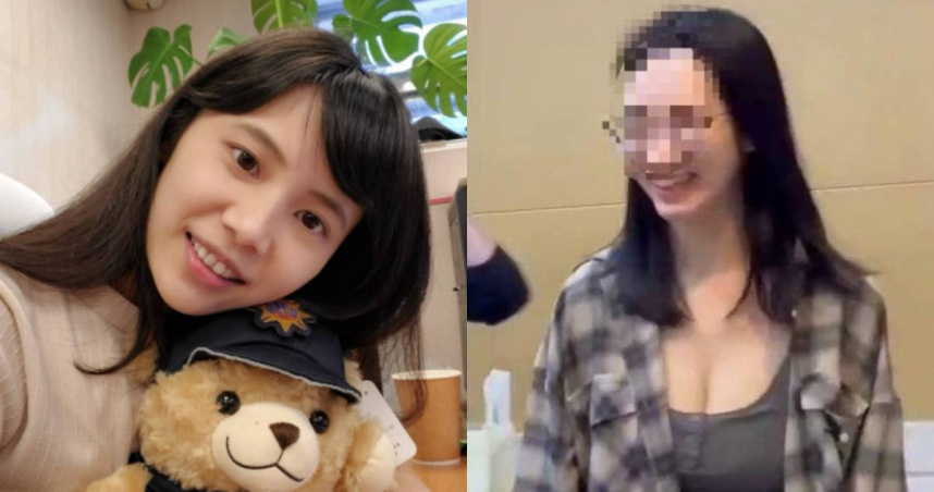 金融犯罪調查師陳梅慧（左）在國道車禍中喪命，太子集團特助劉純妤（右）複訊後以15萬交保。（圖／翻攝畫面）