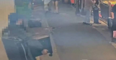 張文北市中正區的租屋處幾乎沒有什麼個人用品，僅剩濃濃汽油味。（圖／翻攝畫面）