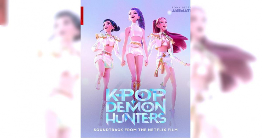 《Kpop獵魔女團》的神曲〈Golden〉奪下「2025 Hit Fm年度百首單曲」冠軍寶座。（圖／環球音樂提供）