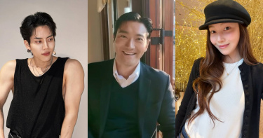 東雨（左起）、始源、JESSICA都對台灣火鍋情有獨鍾。（圖／翻攝自IG）