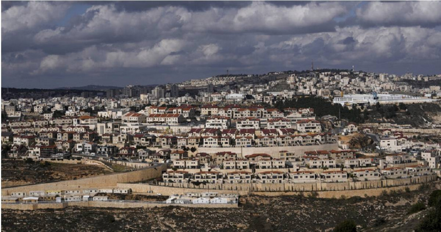 猶太殖民區埃弗拉特（Efrat）。（圖／達志／美聯社）