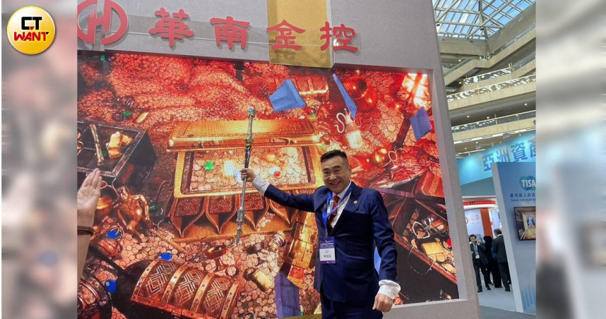 華南金董事林知延於2025年6月14日接任金控副董事長，迄今將滿一年。（圖／李蕙璇攝）