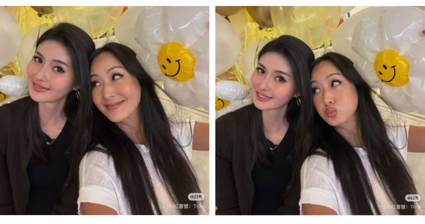 廖思惟未婚生女後首曝近況！貼臉孫芸芸　網驚：根本姊妹