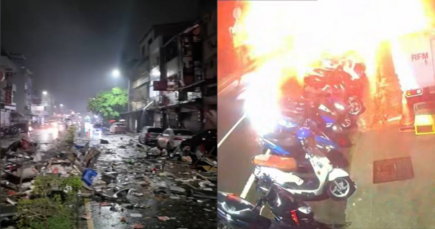 新竹便當店氣爆炸出恐怖火光　高虹安曝搜救進度