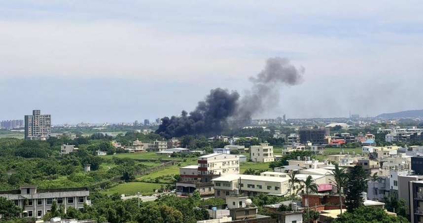 新竹空軍基地氣爆1人緊急送醫　軍方發聲：清洗油槽突起火