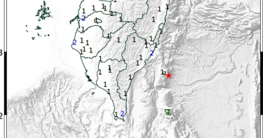 台東09:50規模5.2地震 最大震度3級