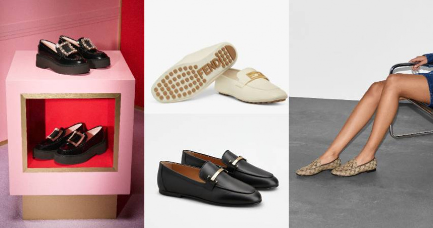 （圖／Roger Vivier、FENDI、TOD'S、GUCCI提供）