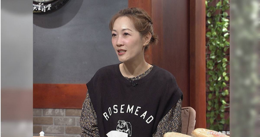 Gigi表示不生孩子是因為自己從小的家庭背景。（圖／八大電視提供）