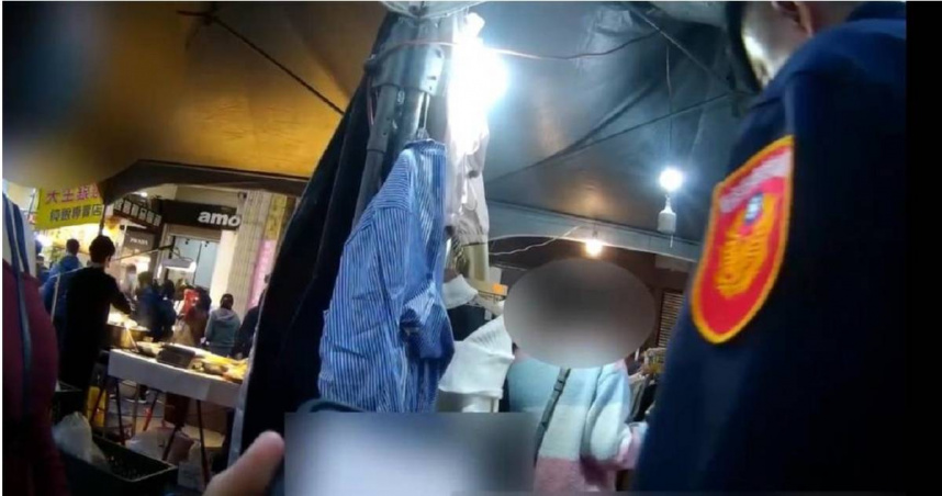 攤商雖暫不提告，但警方仍成立專案小組究辦，已鎖定特定對象。（警方提供／謝佳潾高雄傳真）