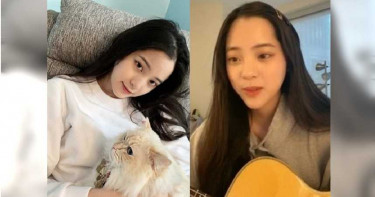 歐陽娜娜「直播自彈自唱」替武漢加油!1hr賺進66萬金幣