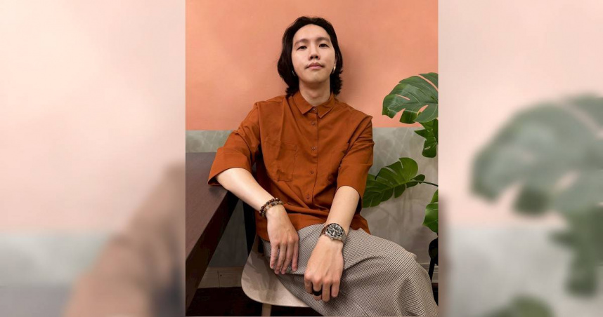 龔敬文推出新歌〈欸我發覺我好愛你喔〉。（圖／索尼音樂提供）