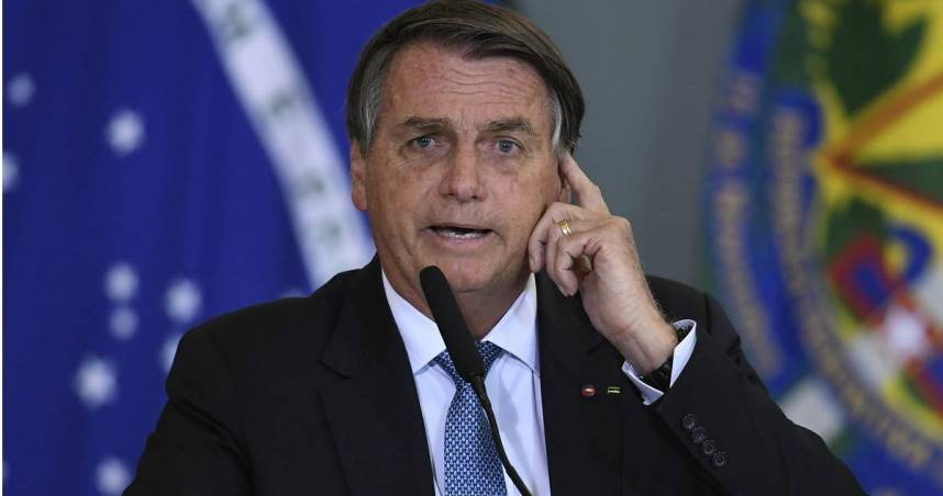 巴西前總統波索納洛（Jair Bolsonaro）。（圖／達志／美聯社）